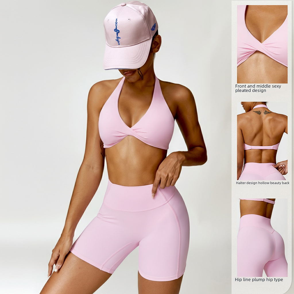 brassière, short et legging