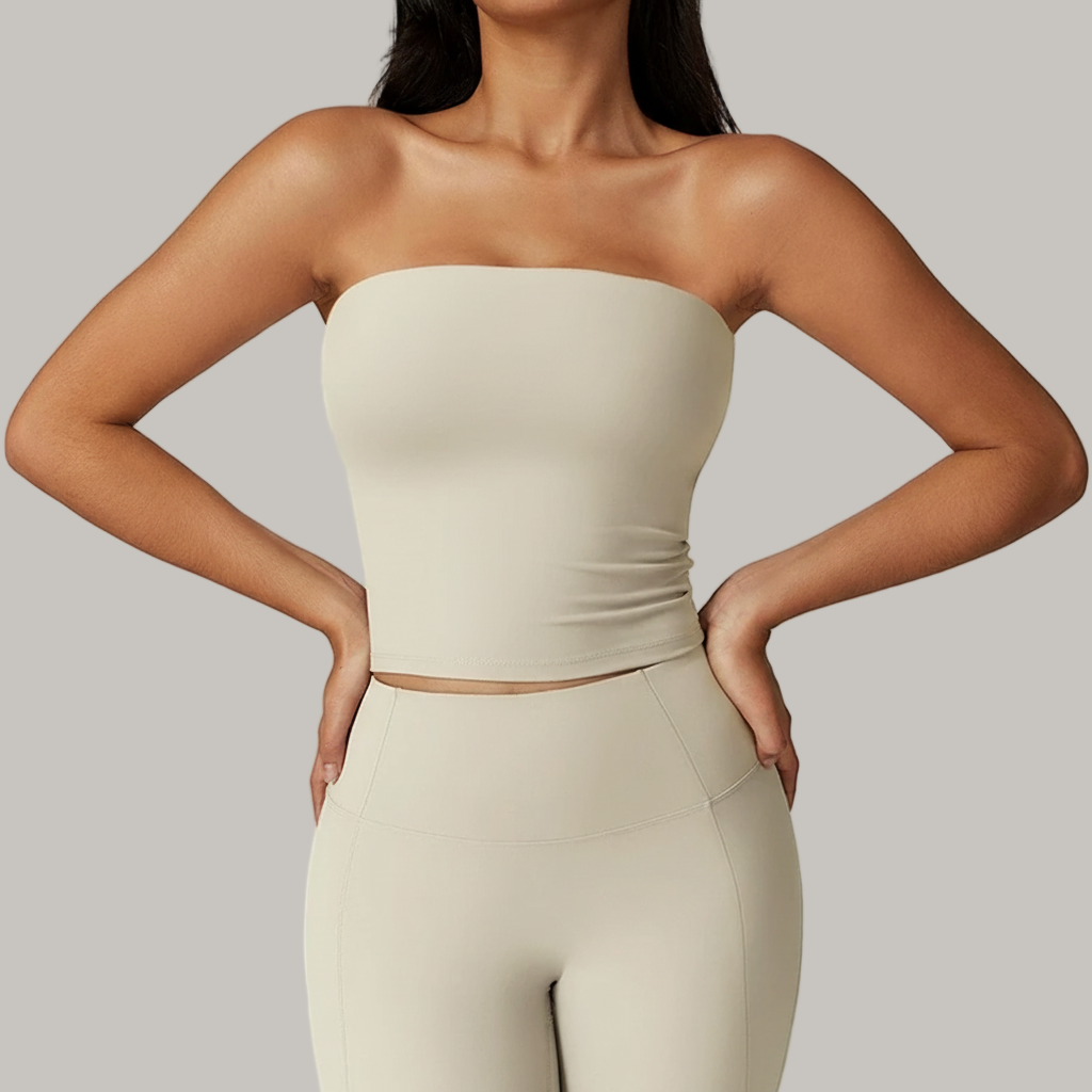 Brassière Bandeau Dos Dévoilé