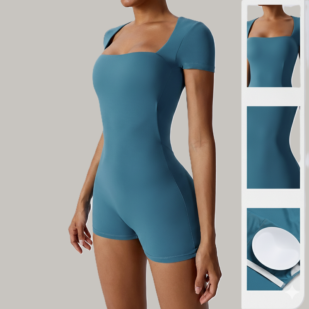 Combinaison Seconde Peau à Manches Courtes