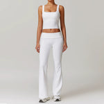 Vest + trousers Swan white