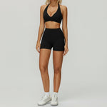 9308 Bra + 9308 Shorts - Premium Black