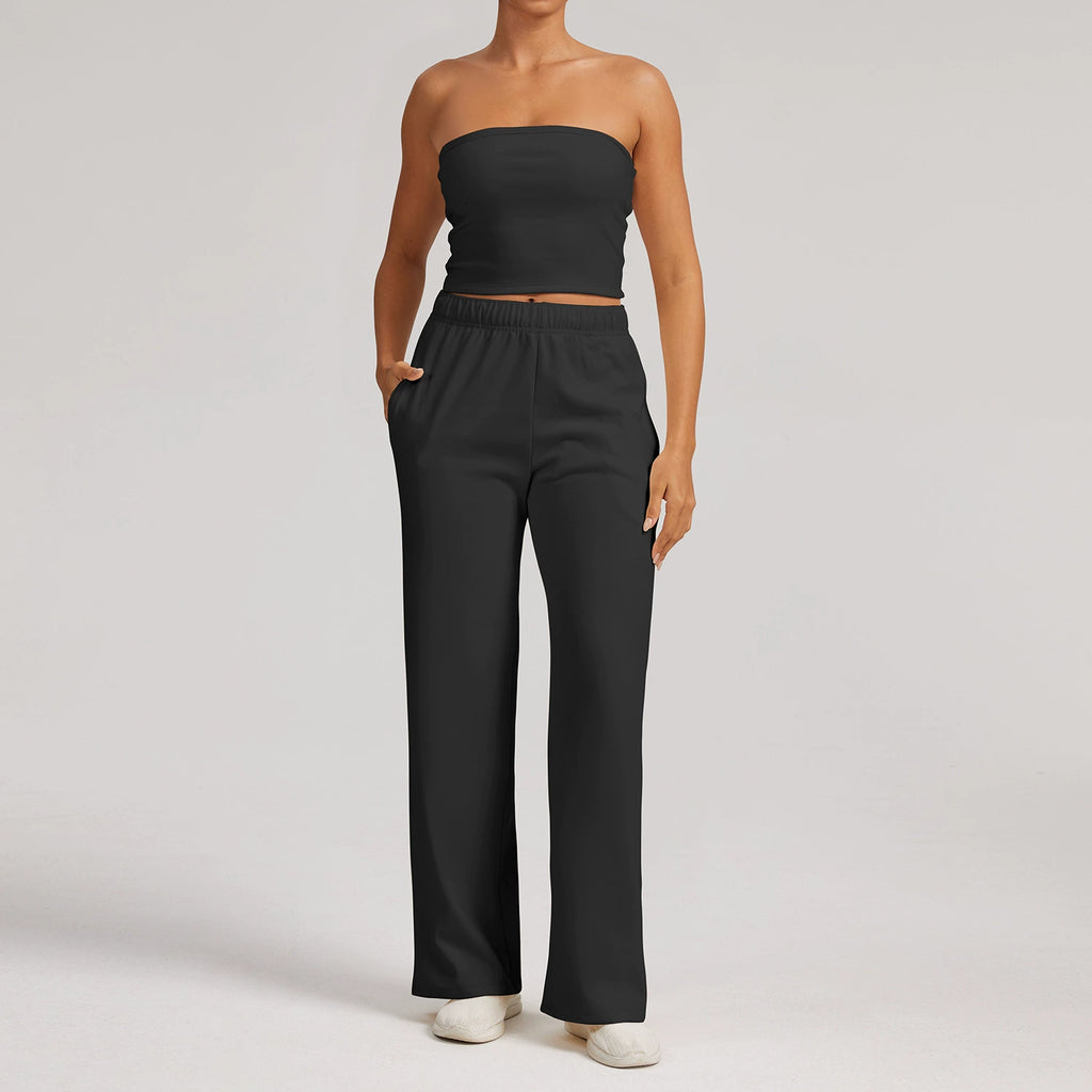 Sweat à Manches Longues en Velours Allemand