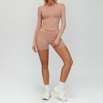 Jacket + shorts Vintage pink