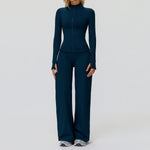 5502 jacket + 5502-2 wide-leg pants - badge blue