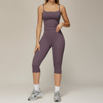 3127 vest + 3127 mid-pants - bean paste purple
