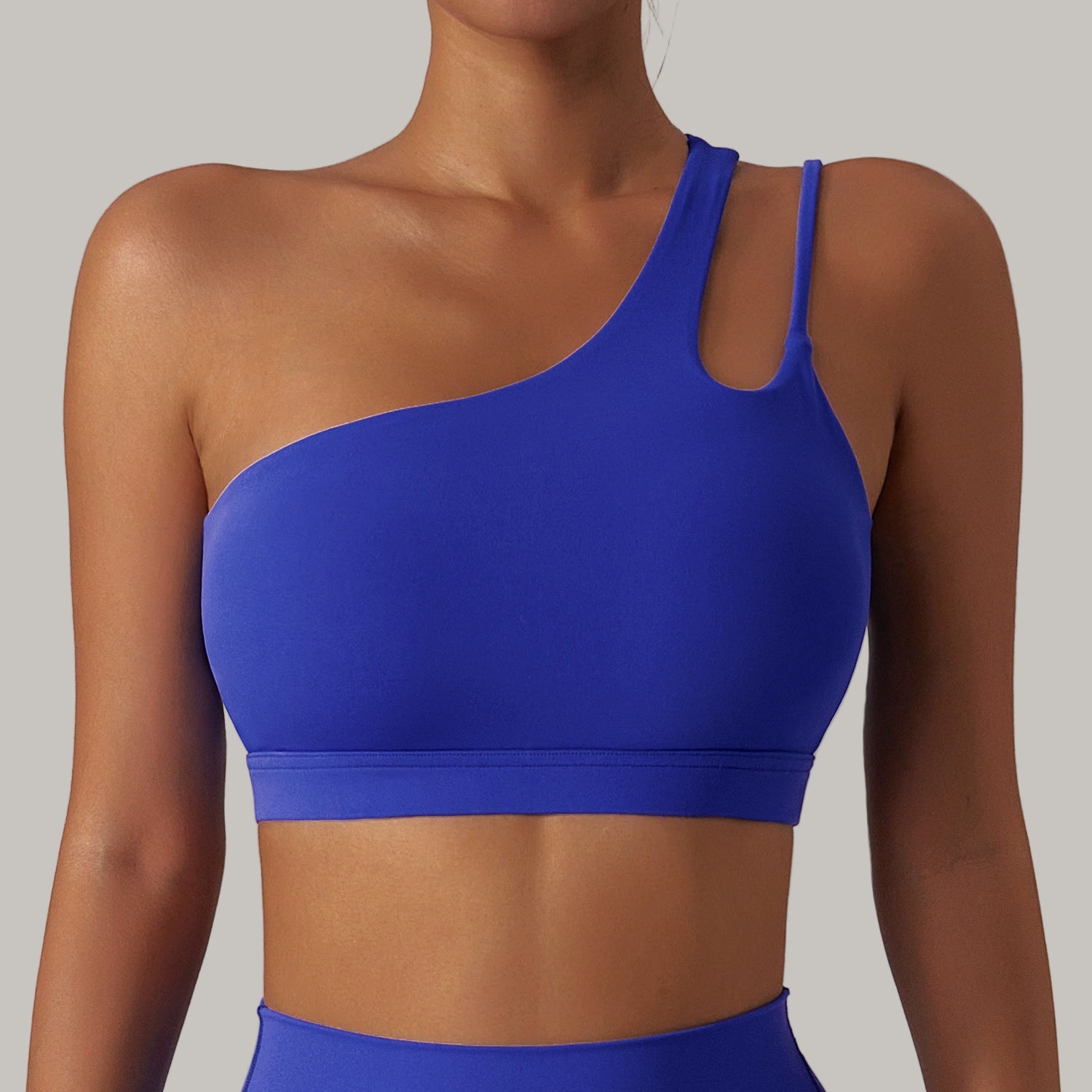 Brassière Sport Une-Epaule à Maintien Optimal