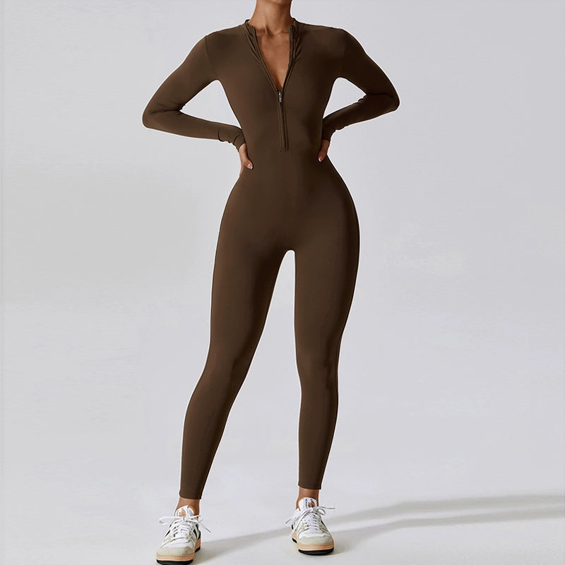 Combinaison Yoga à Manches