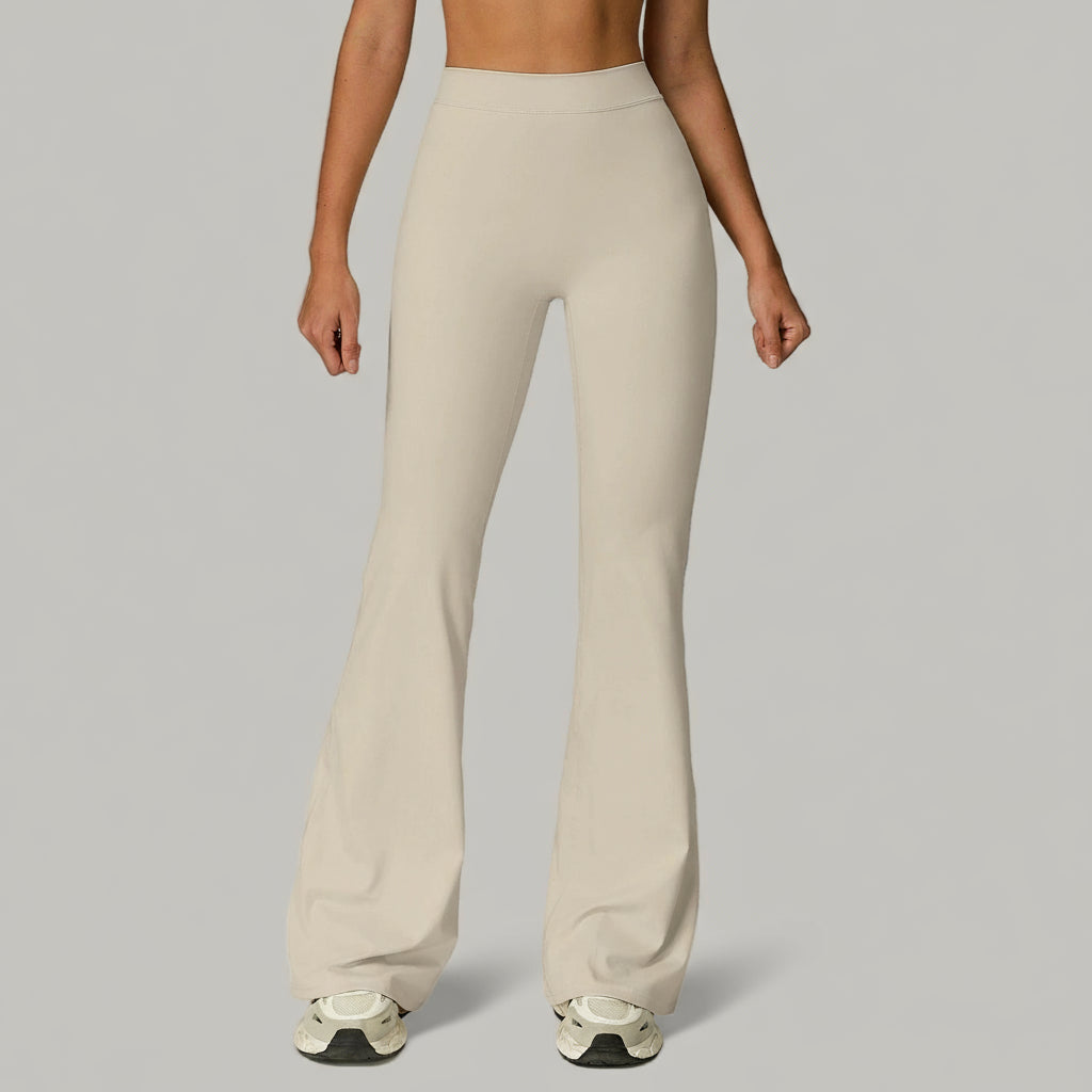 Pantalon de yoga Taille Haute à Jambe Large