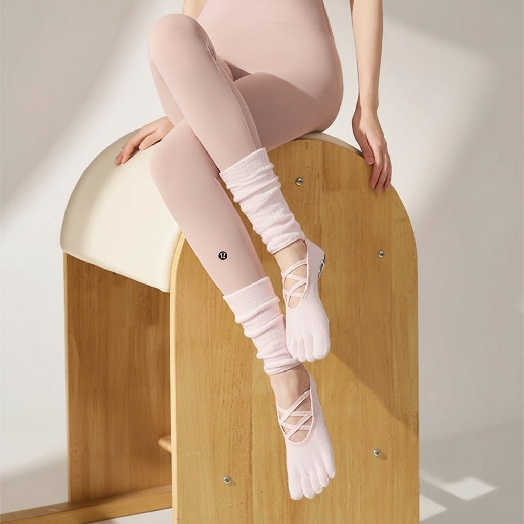 Chaussettes Pilates à Brides Croisées - Douce Soul