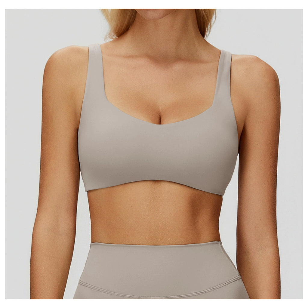 Brassière Sport Crossback à Fine Bretelle