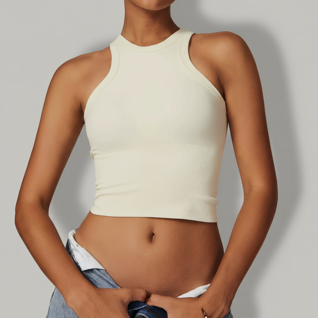 Brassière Longue Seamless à Dos Nageur