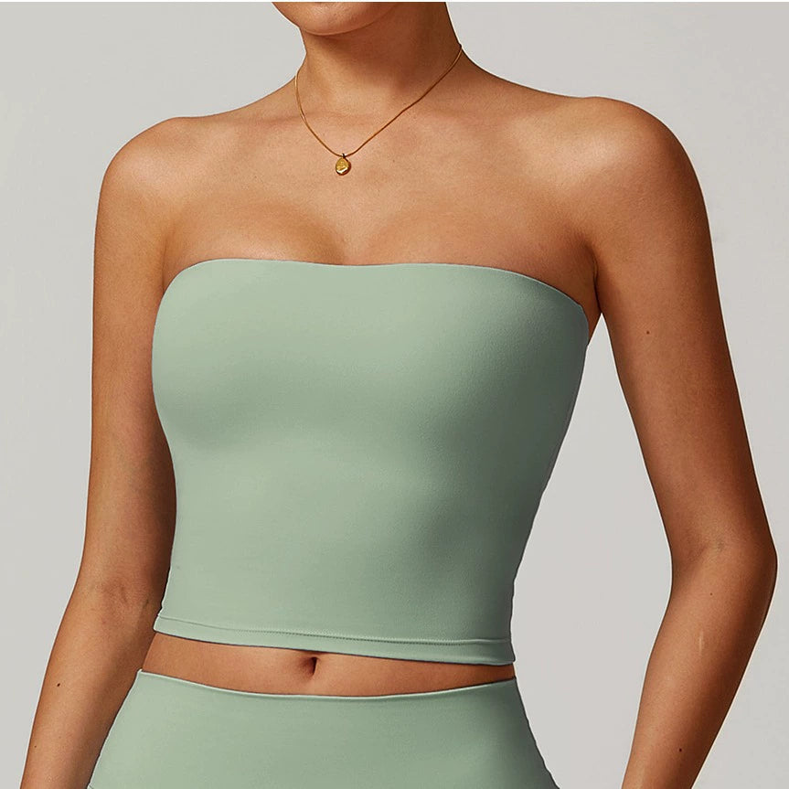 Brassière Bandeau Dos Dévoilé