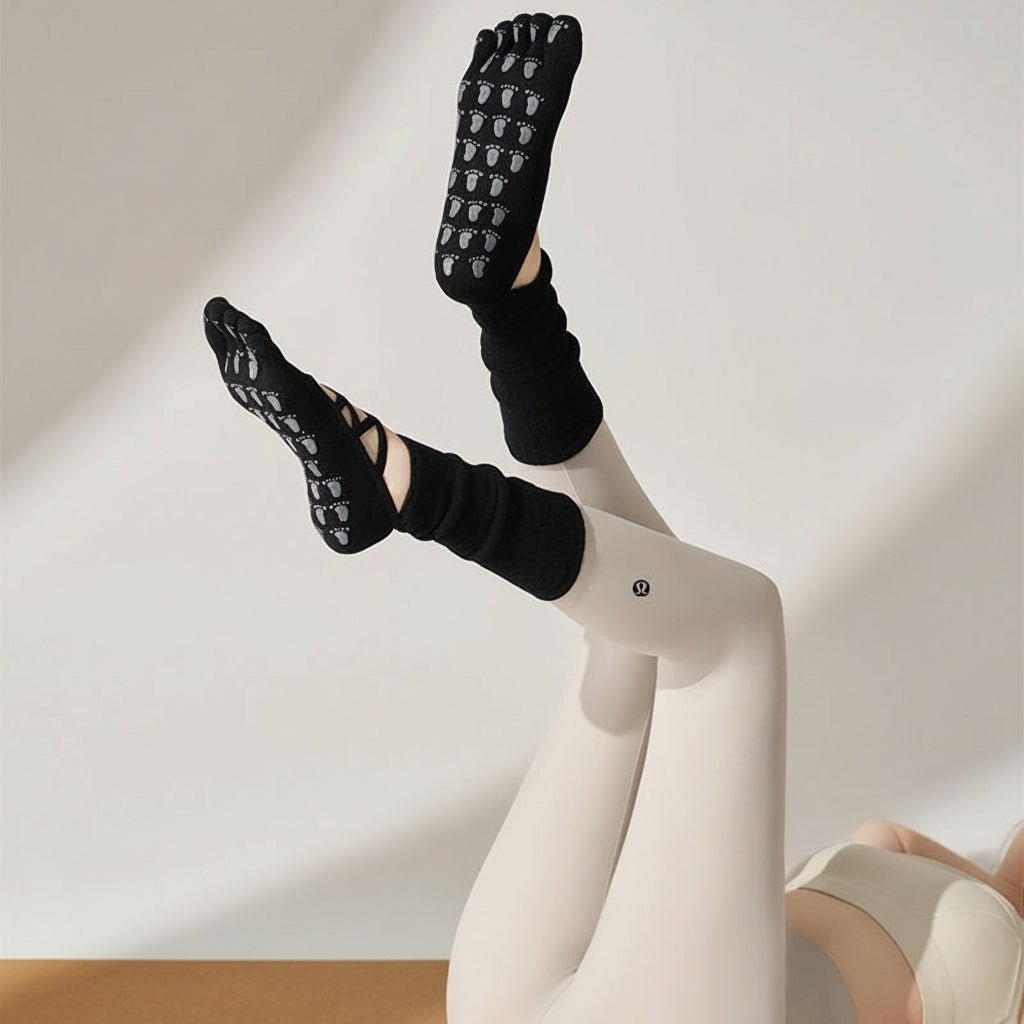 Chaussettes Pilates à Brides Croisées - Douce Soul