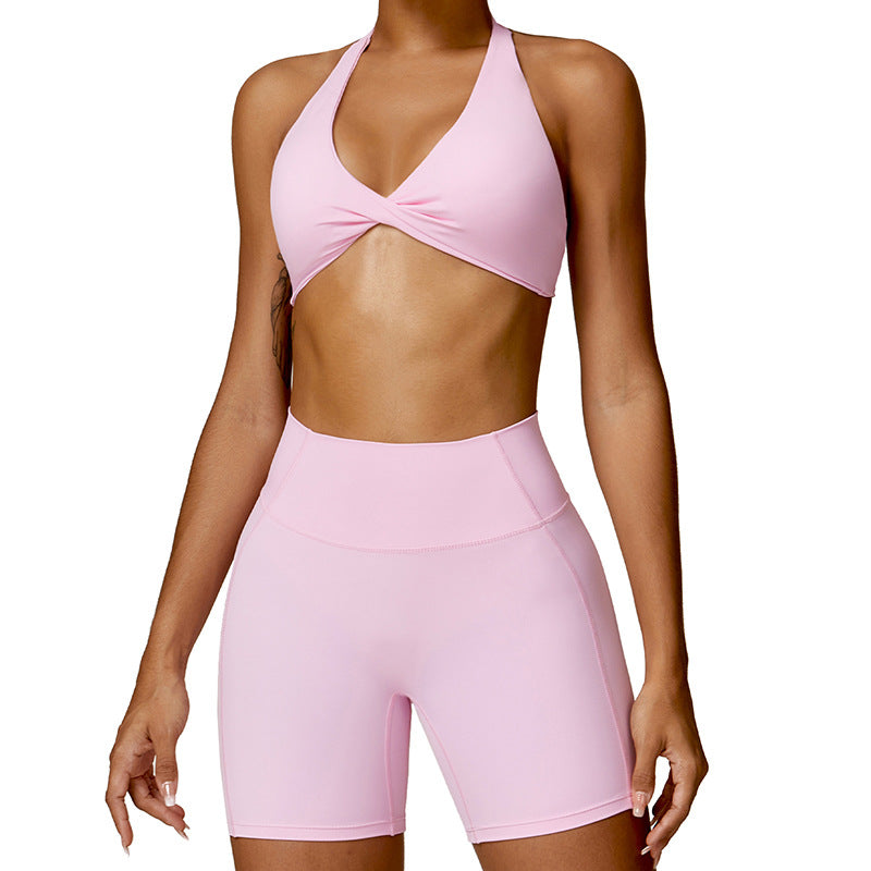 brassière, short et legging