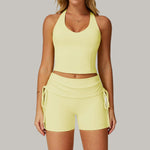 3055 vest + 3055 shorts - young shoots yellow