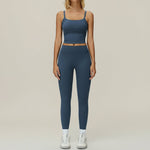 9308 vest + 9308-1 trousers - gray blue