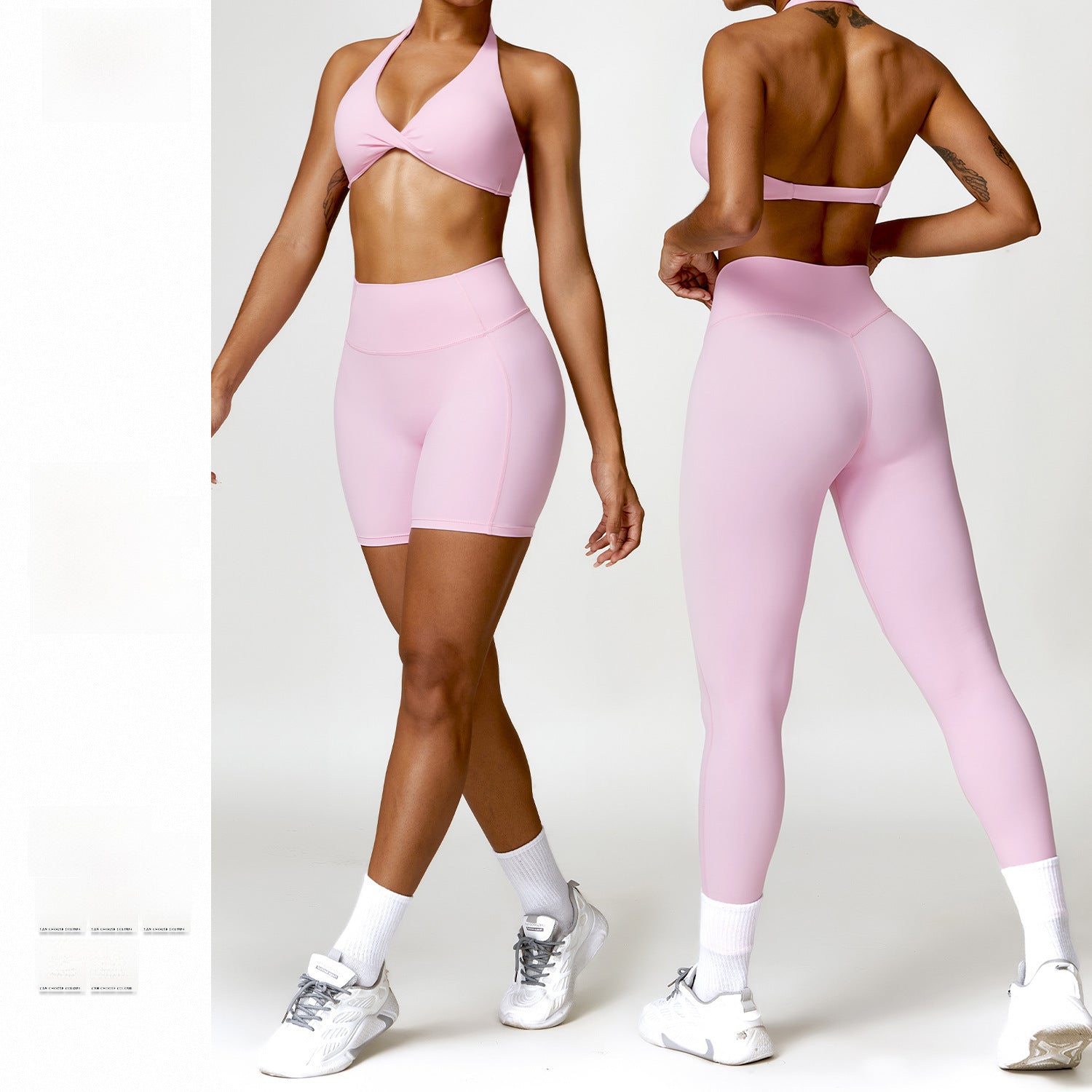 brassière, short et legging