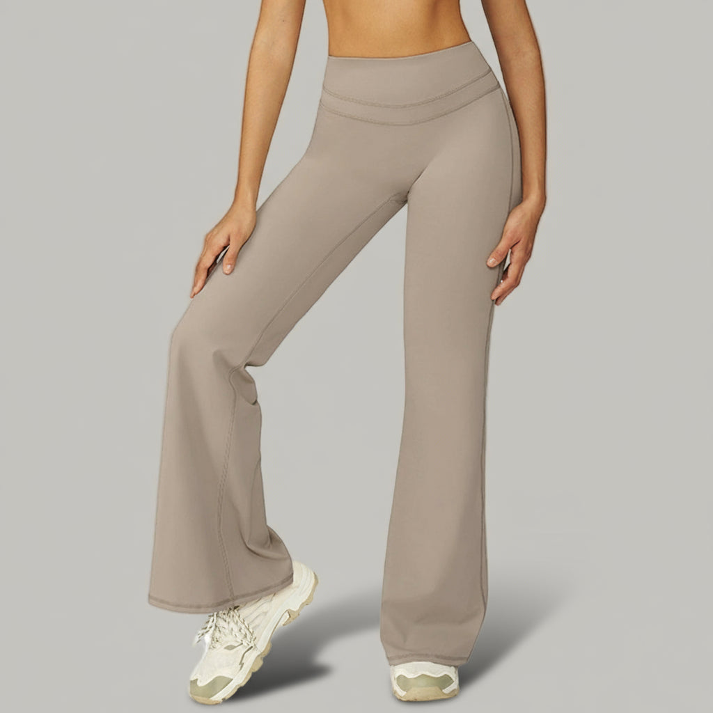 Pantalon Yoga à Jambe Évasée