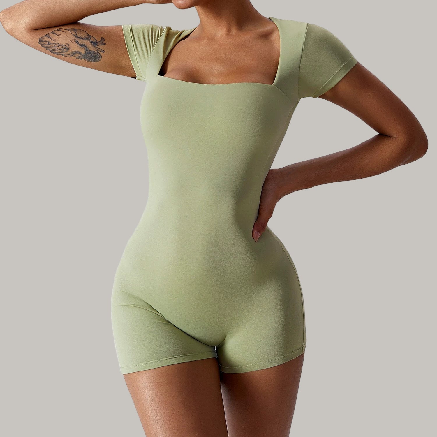 Combinaison Seconde Peau à Manches Courtes