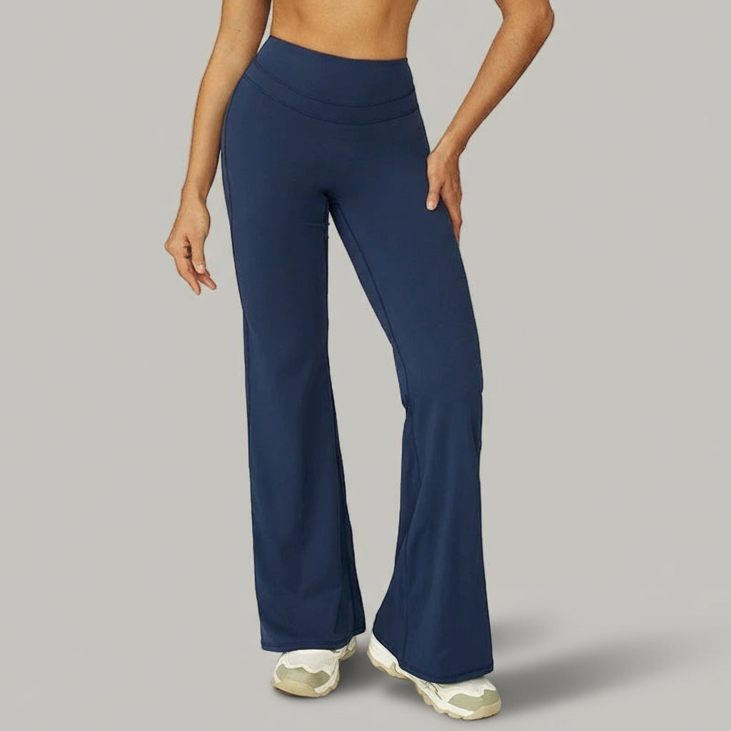 Pantalon Yoga à Jambe Évasée