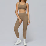 7011 Bra + 7011 Pants - Coffee Brown