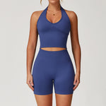 Bra + shorts glazed purple