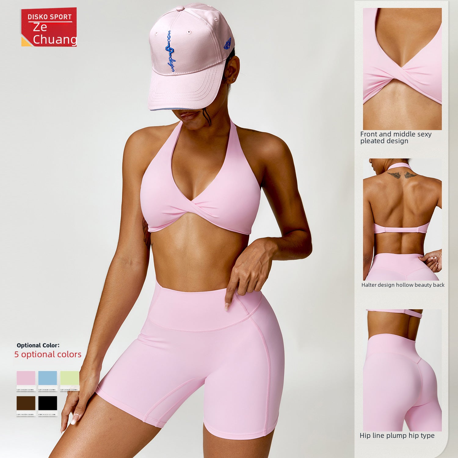 brassière, short et legging