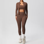 three-piece set - chestnut